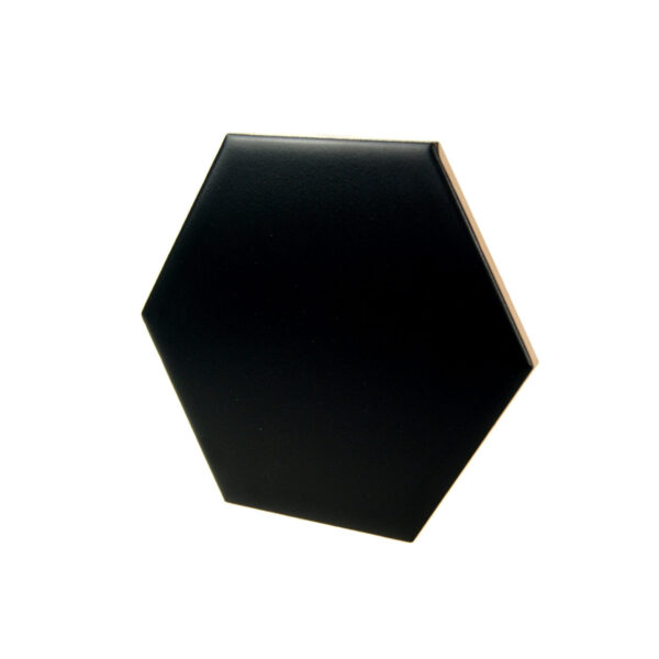 Hexagon Zwart Mat